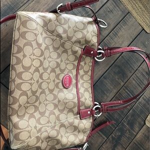 Authentic Coach large handbag